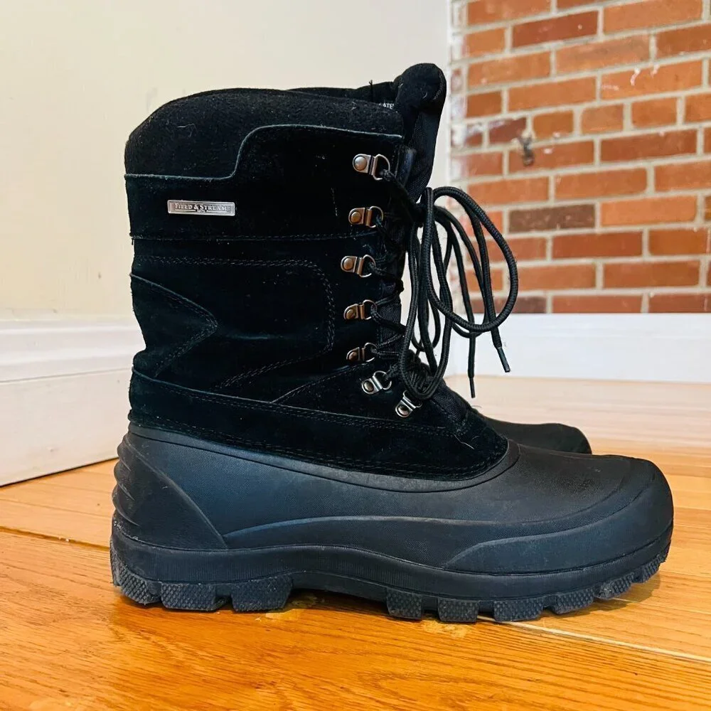 Field & Stream 100g 3M Insulated Water Resistant Boots Size 12